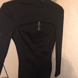 ***BLACK CHIC COCKTAIL DRESS***